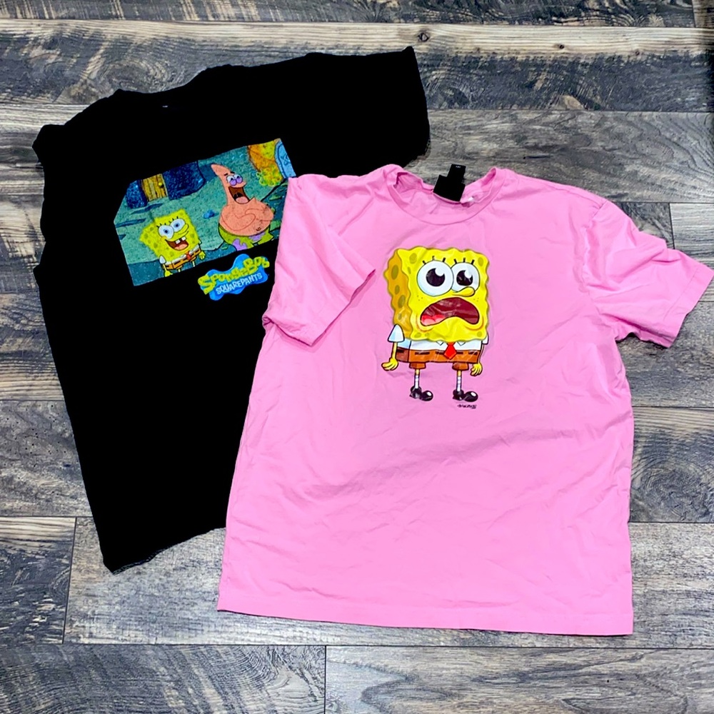 SpongeBob shirt bundle Men’s  size medium